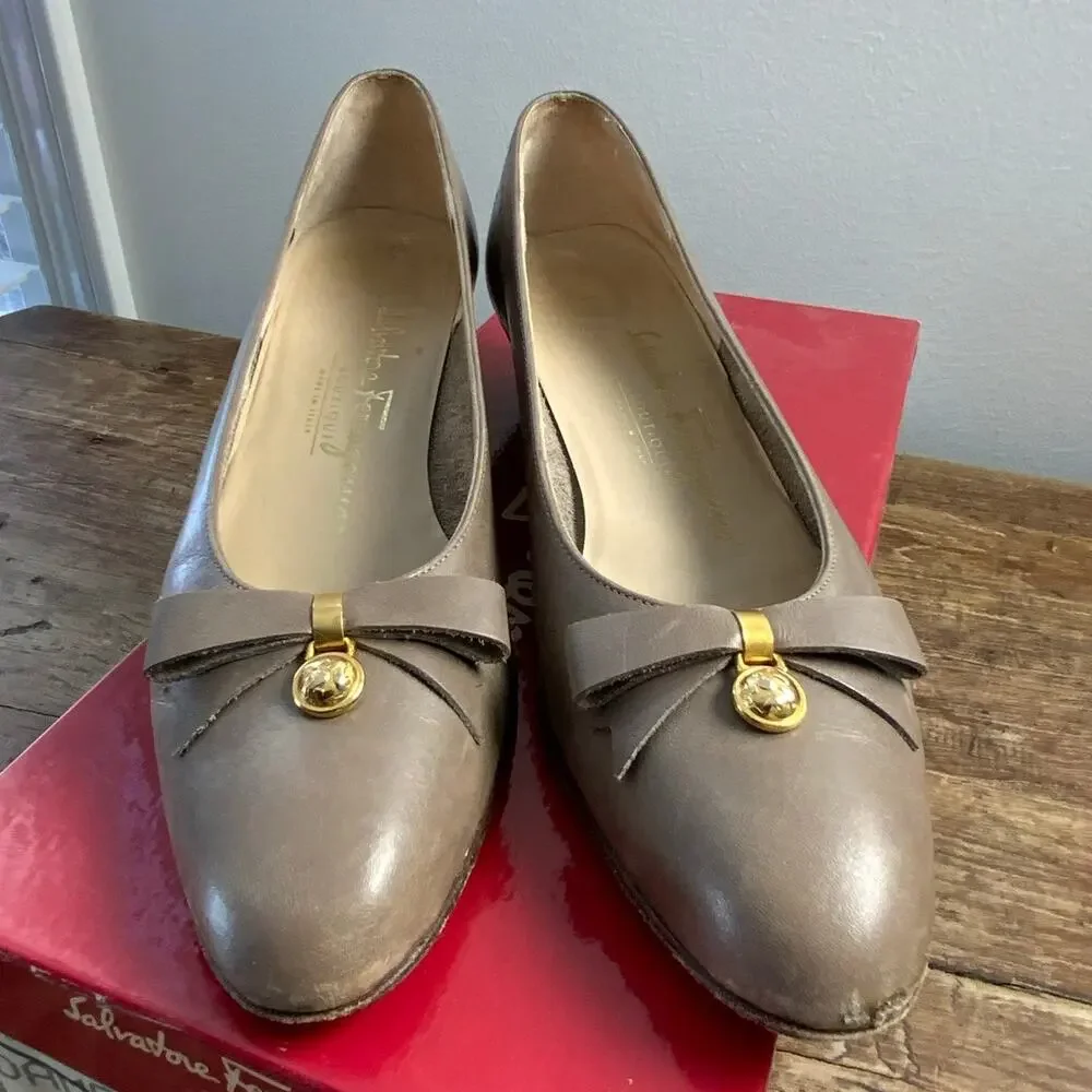 Salvatore Ferragamo gently used